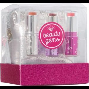 Lipstick trio and bag - NWT